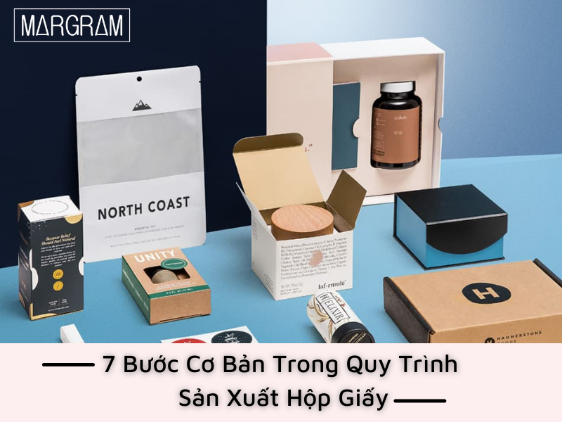 7 Bước Cơ Bản Trong Quy Trình Sản Xuất Hộp Giấy