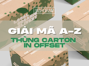 Thùng carton in Offset là gì? Tất tần tật về quy trình, ưu điểm và báo giá