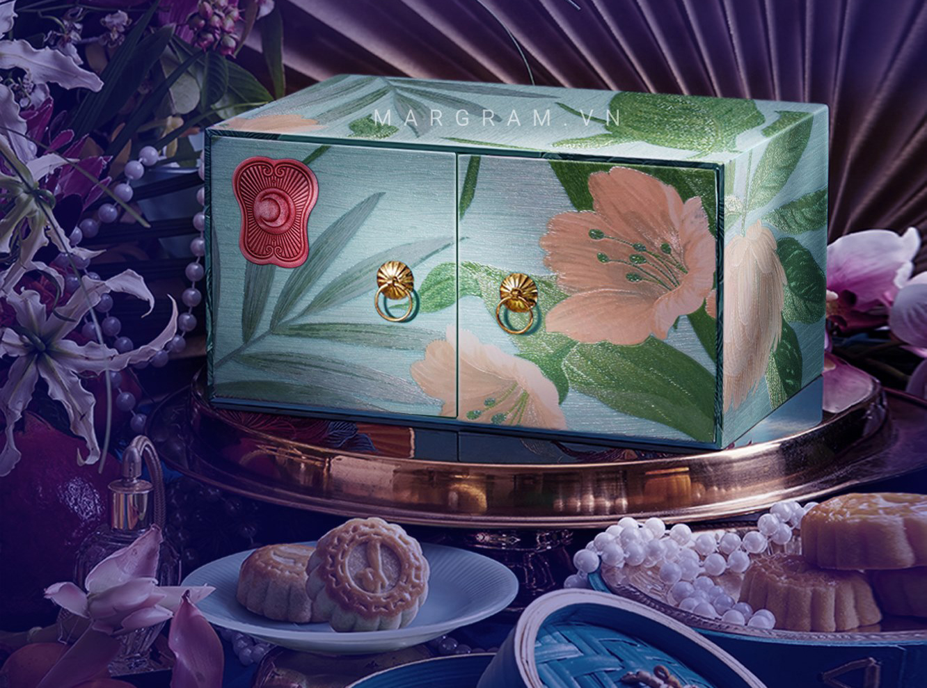Hộp Trung Thu - Moon Cake Luxurious Box