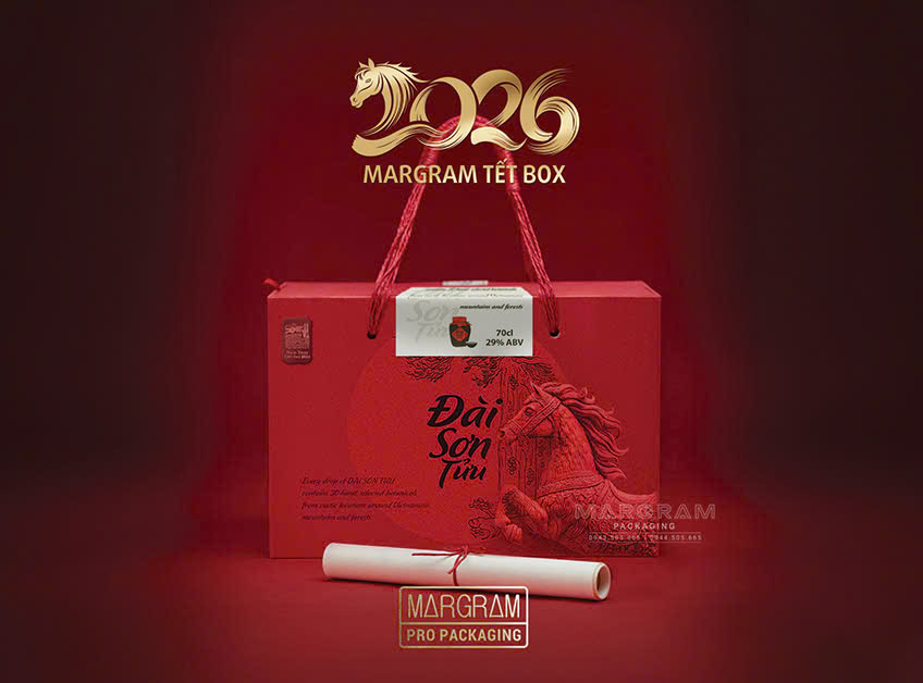 Margram Thiết Kế Con Giáp Bao Bì Tết 2026